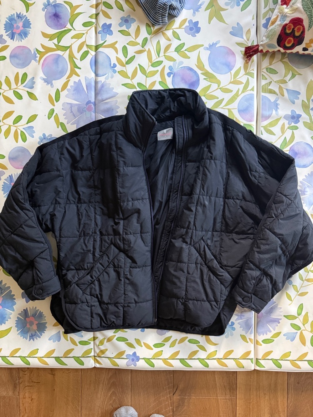 FP Movement by Free People Pippa Packable Black Quilted Puffer Jacket